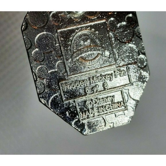 Authentic Official Pin Trading Hidden Mickey Pin 6 Of 6 Pluto 2019 Pin Button - Picture 8 of 12